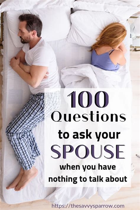 100 Questions To Ask Your Spouse Funny Deep Intimate Artofit