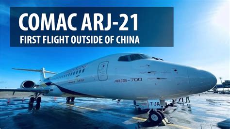 COMAC ARJ 21 First Flight Outside Of China YouTube