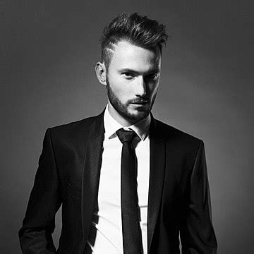 Fondo Retrato De Un Hombre Apuesto Y Elegante Con Un Elegante Traje