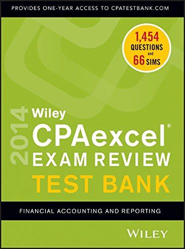 『wiley Cpaexcel Exam Reviewtest Bank Financial Accounting 読書メーター