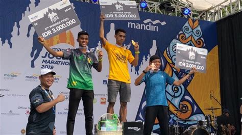 Pelari Kenya Menang Mandiri Jogja Marathon