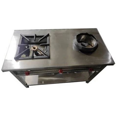 Burner Lpg Stainless Steel Chinese Range For Restaurant At Rs