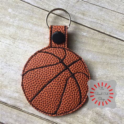 Basketball Keychain Basketball Key Chain Vinyl Basketball