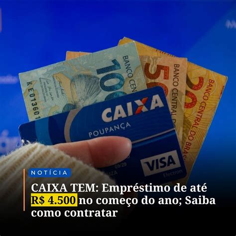 Caixa Tem Empréstimo De Até R 4 500 No Começo Do Ano Saiba Como