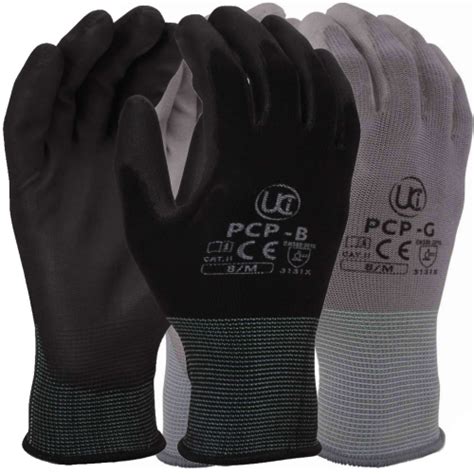 Pcp Pu Polyurethane Palm Coated Precision Tough Uci Work Glove