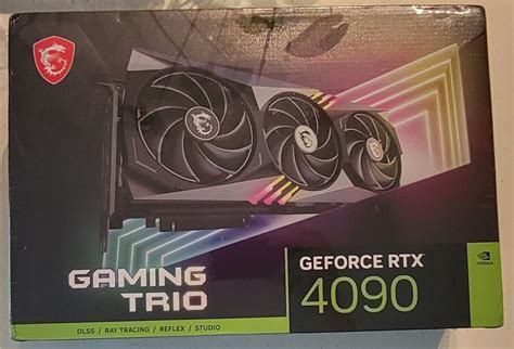 Msi Geforce Rtx 4090 Gaming Trio 24gb Gddr6x Graphics Card For Sale