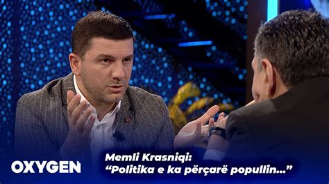 Memli Krasniqi Politika E Ka P R Ar Popullin Youtube