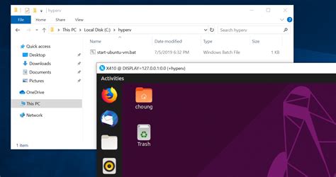 Opening Ubuntu Desktop In Hyper V Vm On X Over Vsock X Dev