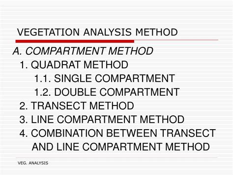 Ppt Vegetation Analysis Powerpoint Presentation Free Download Id