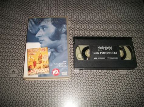 Cassette Vid O Vhs K Johnny Hallyday Les Poneyttes Eur