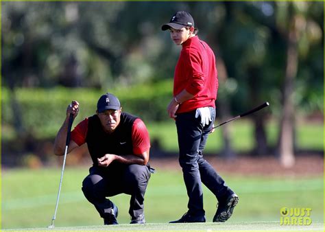 Tiger Woods & Son Charlie Play in Another Tournament Together Despite Both Being Injured (Photos ...