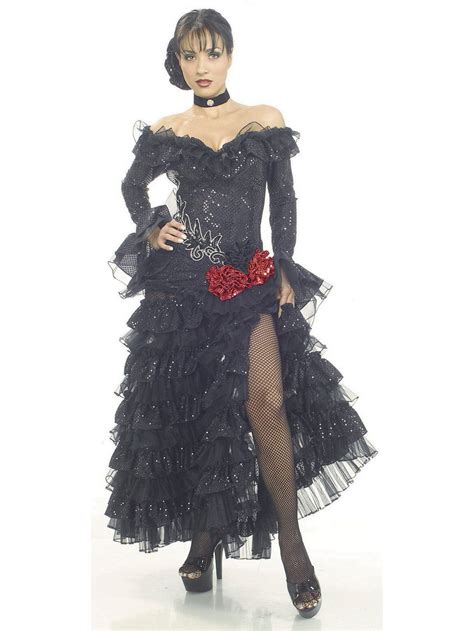 Senorita Black Adult Costume — Costume Super Center