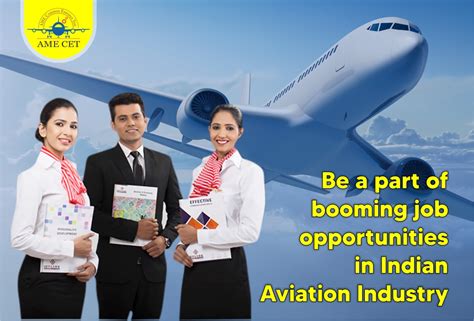 Be A Part Of Booming Job Opportunities In Indian Aviation Industry Ame Cet Blogs