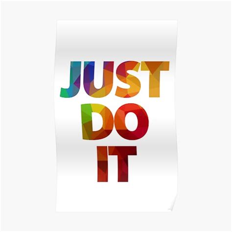 "Just Do It - Motivation Quotes" Poster for Sale by HappyBlessing ...