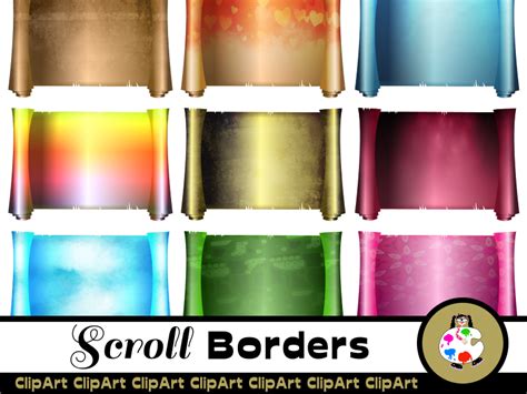 Free clip scroll borders, Download Free clip scroll borders png images ...