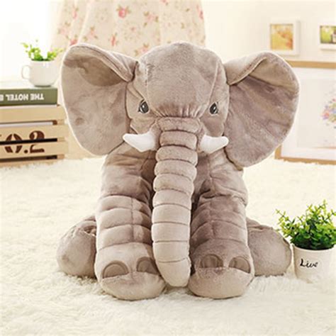 Peluche éléphant doudou géant pour bébé Le palais du peton