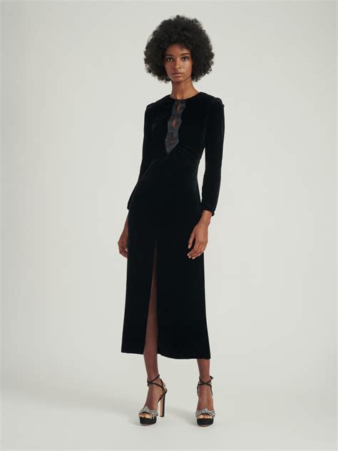 Jinx C Dress In Black Saloni