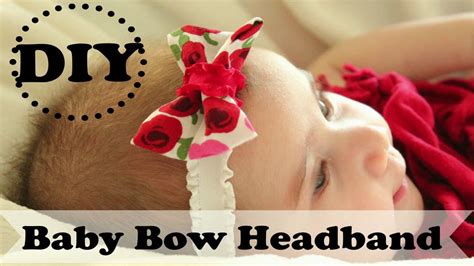 Diy Baby Bow Headband How To Make A No Sew Bow Headband Youtube