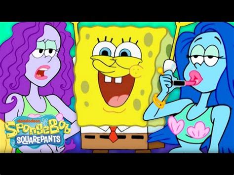 SpongeBob Needs The Mermaids Help Full Scene Welcome To The Bikini Bottom Triangle