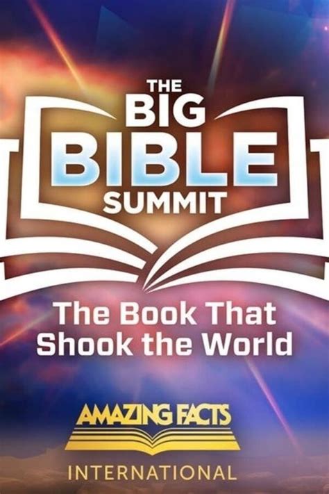 The Big Bible Summit All Episodes Trakt