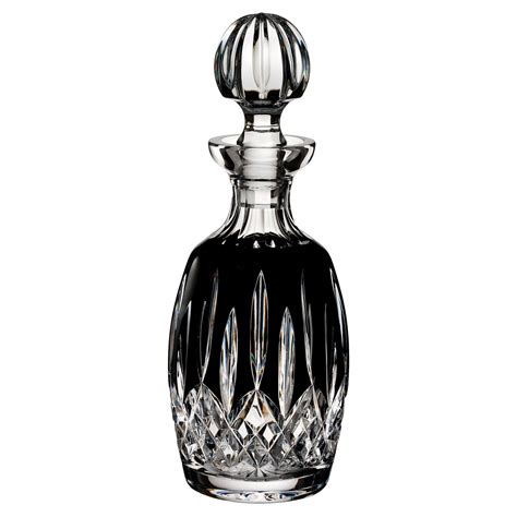 Waterford Lismore Black Spirit Decanter Set Of 2 Waterford Crystal