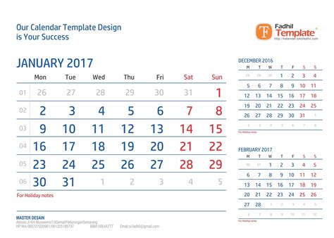 Cool Calendar Templates