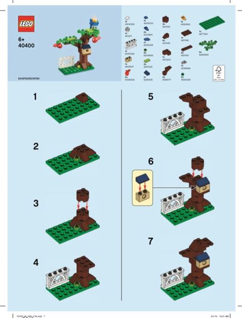 LEGO Monthly Mini Model Build Instructions – Toys N Bricks | Lego ...