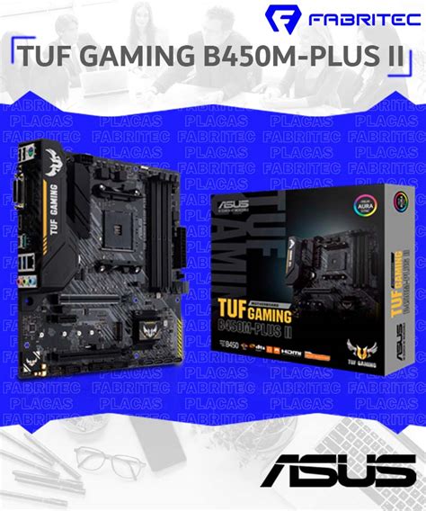 Motherboard Asus Tuf Gaming B450m Plus Ii Tuf Gaming B450m Plus Ii