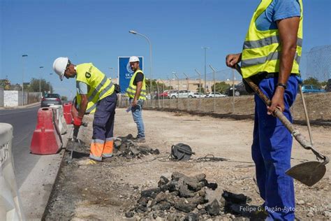 Arrancan las obras del nuevo carril bici que unirá el campus de la UCAM