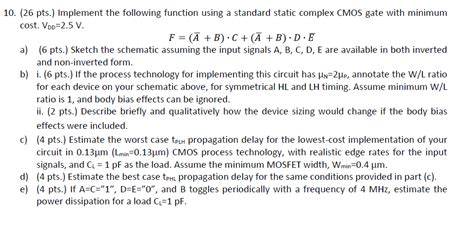 10 26 Pts Implement The Following Function Using