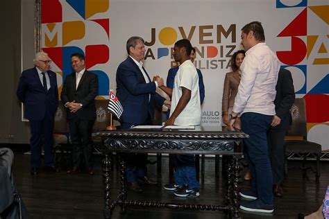 Tarcísio Lança O Programa Jovem Aprendiz Paulista Tarcísio De Freitas