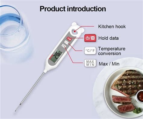 China Customized Digital Cooking Thermometer With Super Long Probe Suppliers, Manufacturers ...