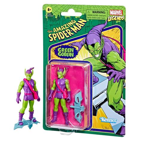 Marvel Legends Green Goblin Duende Verde Retro Kenner Hasbro F