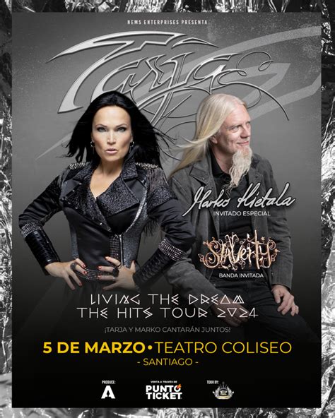 Tarja Y Marko Hietala Comienzan La Gira Latinoamericana Con