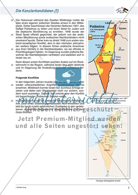 Der Nahostkonflikt MeinUnterricht