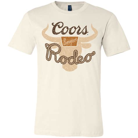 Coors Banquet Rodeo Rope T Shirt Brew City Beer Gear