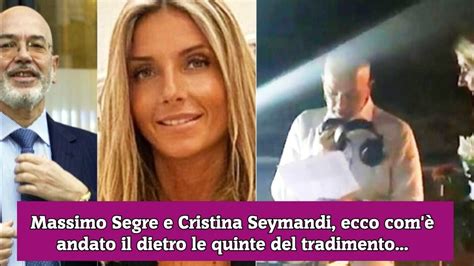 Massimo Segre e Cristina Seymandi ecco è andato il dietro le