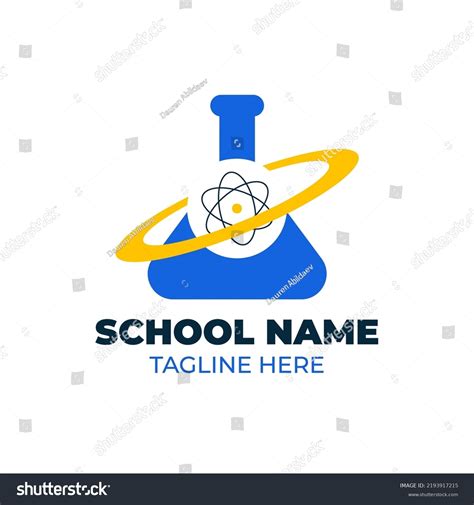 Hand Drawn High School Logo Design Stock Vector (Royalty Free ...