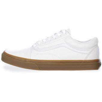 Venta Vans Blancos Suela Cafe En Stock