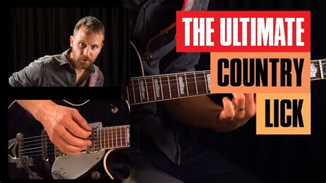 The Ultimate Country Guitar Lick For Beginners Guitar Tricks Youtube