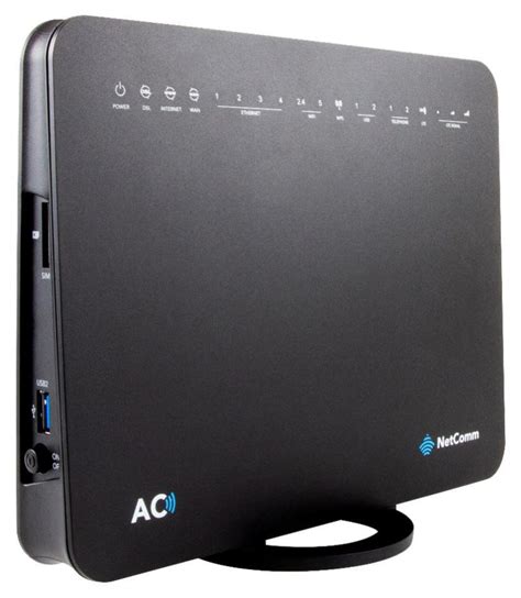 Netcomm Nl1901acv Enhanced Hybrid Ac1600 4g Lte Gateway Modem Router