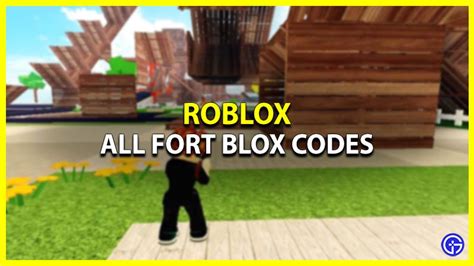 Fort Blox Codes November 2022 Free Guns Coins