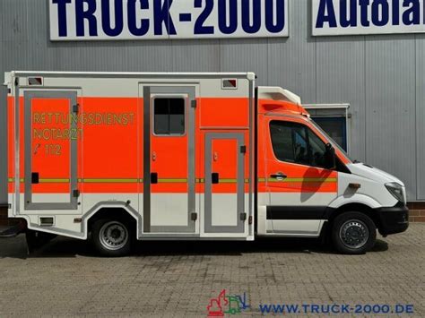 Mercedes Benz Sprinter Cdi Rtw Rettung Krankenwagen Tkm