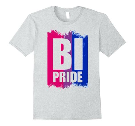 Bi Pride Bisexual Pride Rainbow Cute Gay Pride Flag Tshirt 4lvs