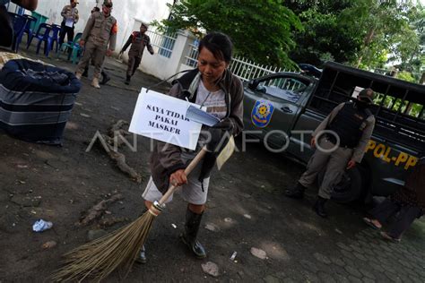 Sidang Operasi Yustisi Protokol Kesehatan Antara Foto