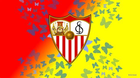 Download Emblem Logo Soccer Sevilla Fc Sports Hd Wallpaper