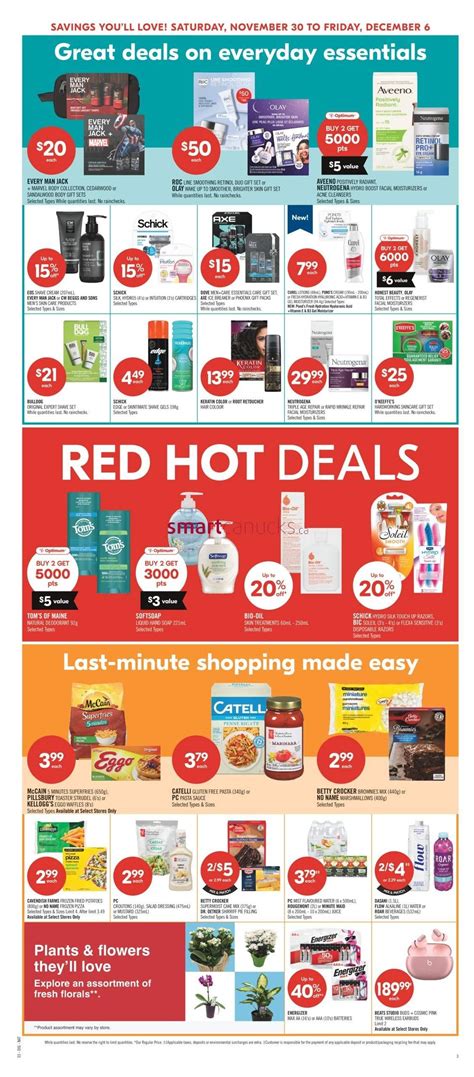 Shoppers Drug Mart ON Flyer November 30 To December 6