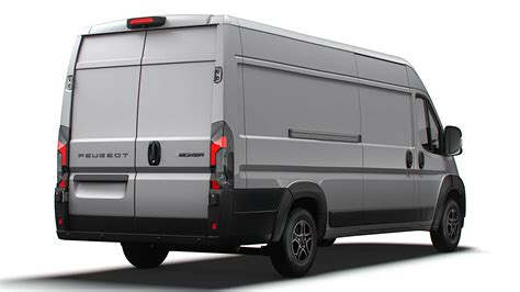 Peugeot E Boxer Van L4H2 2024 FlippedNormals