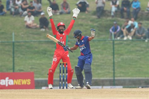 Oman Vs Nepal ACC Premier Cup 2023 Oman Cricket