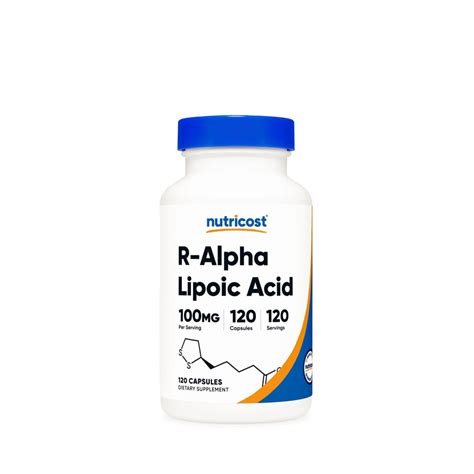 Nutricost R Alpha Lipoic Acid 120 viên WheyPlus